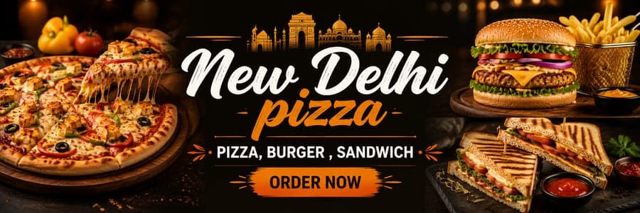 New Delhi pizza ЁЯНХ